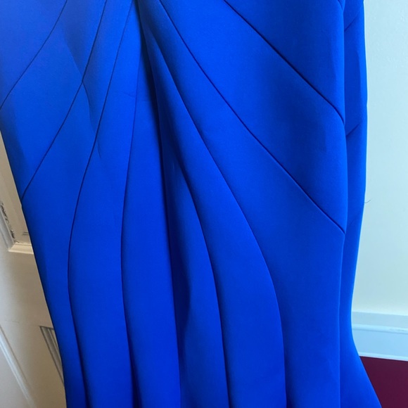 Royal Blue Mermaid Fishtail Prom Pageant Dress NWT - Picture 8 of 8
